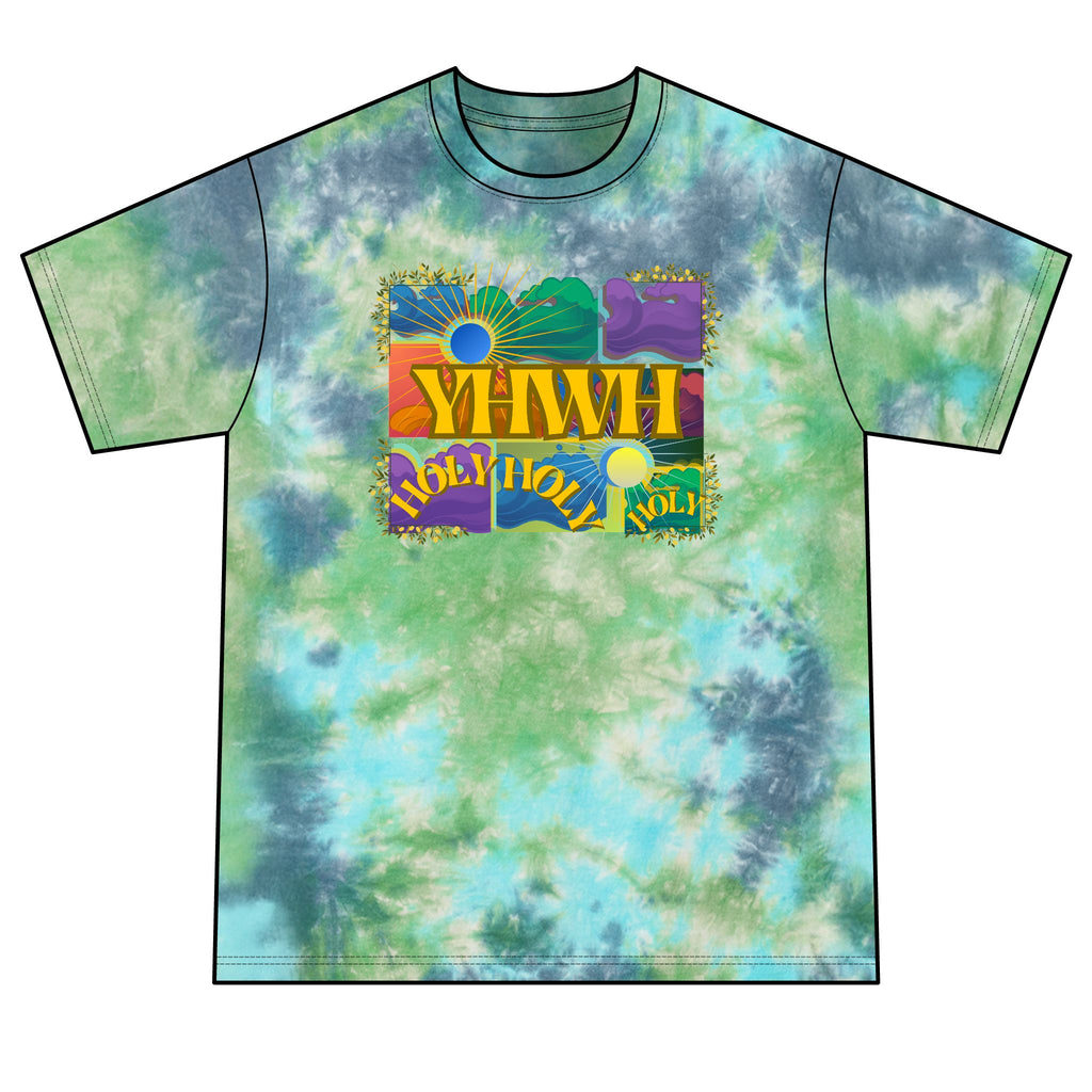 Unisex Crystal Tie-Dye Tee