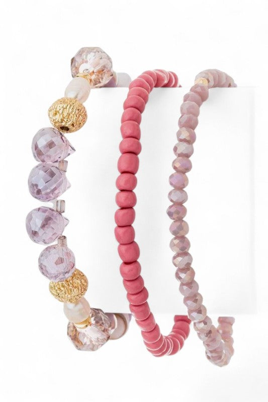 Layered Mix Beads Necklace Set – Trendy Stylish Statement Jewelry