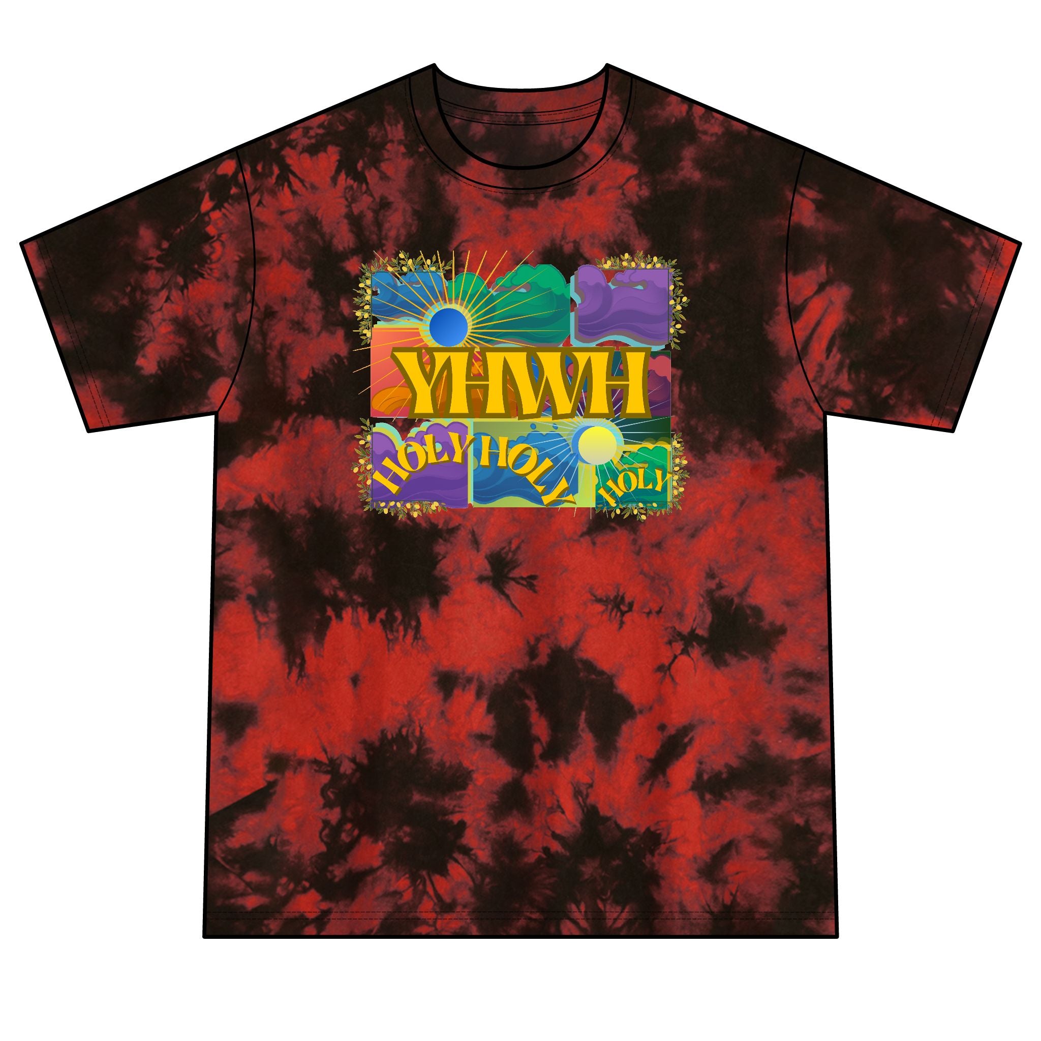 Unisex Crystal Tie-Dye Tee