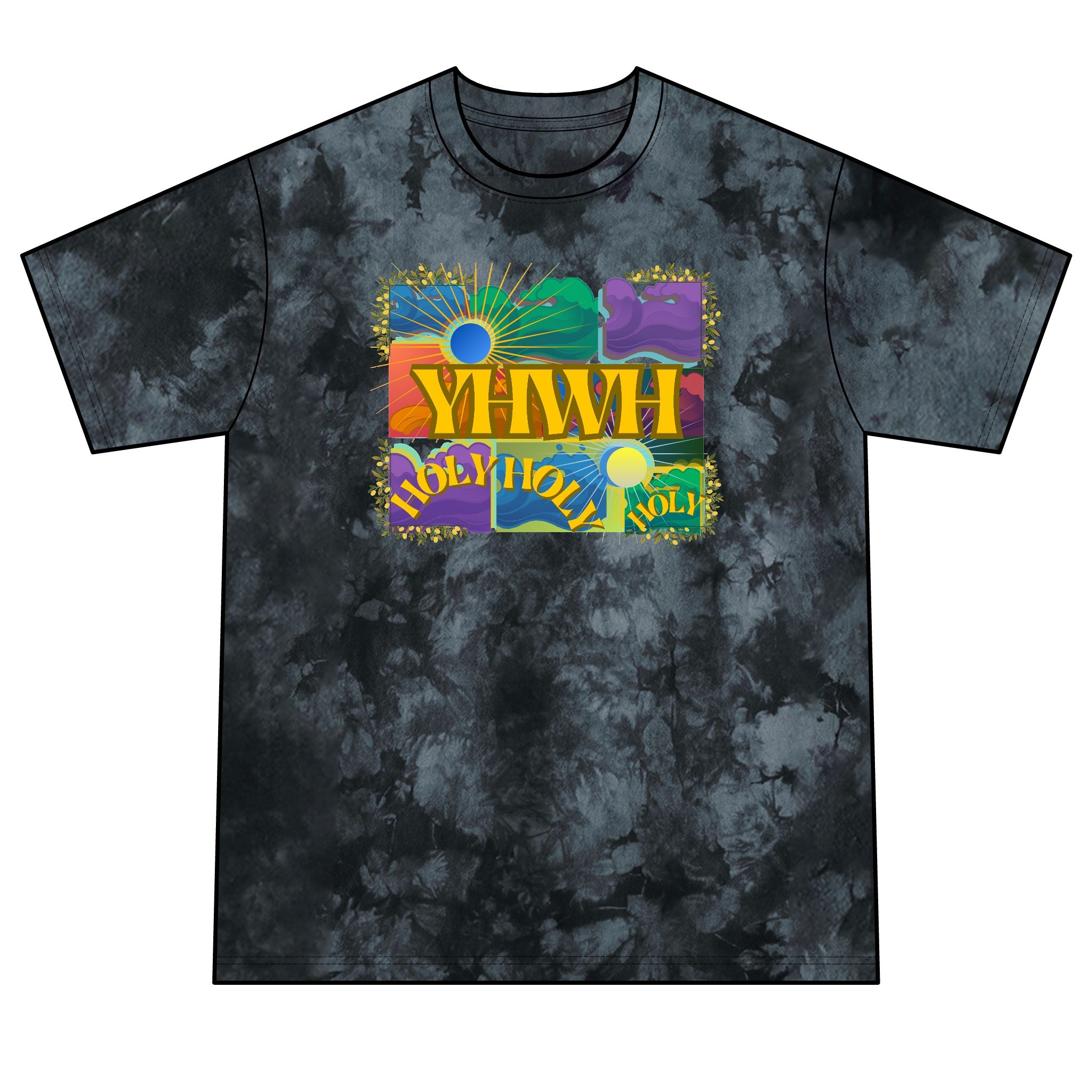 Unisex Crystal Tie-Dye Tee